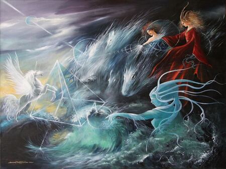 BATLE OF THE SEA.15 M